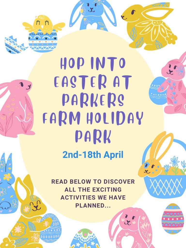 easter fun at parkers farm holiday park devon