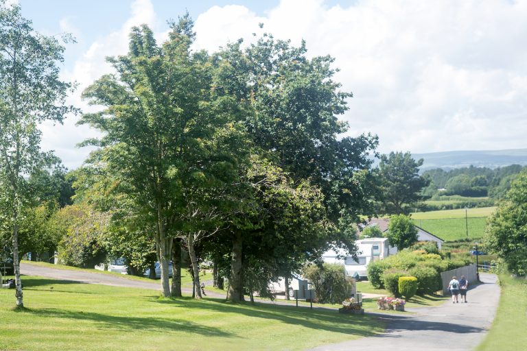 caravan park devon tq13 camping touring south devon