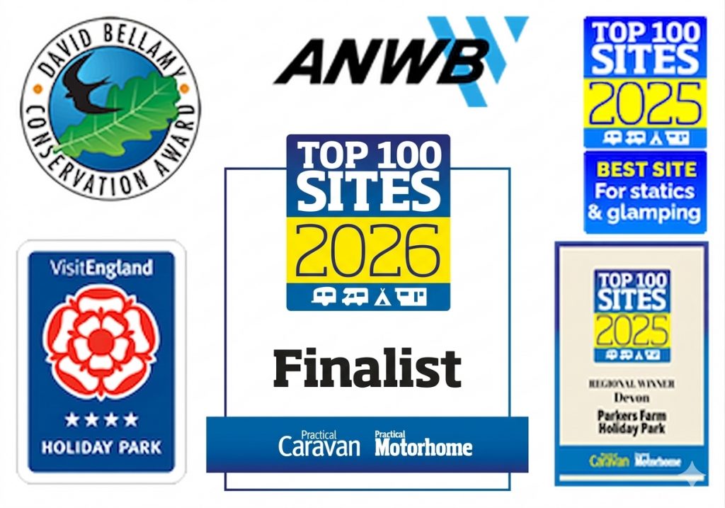 top 100 caravan holiday campsites devon visit england