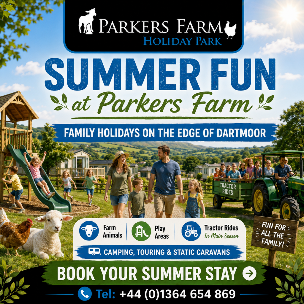 Parkers Farm Holiday Park Devon, fun for all the family on the edge of Dartmoor National Park South West