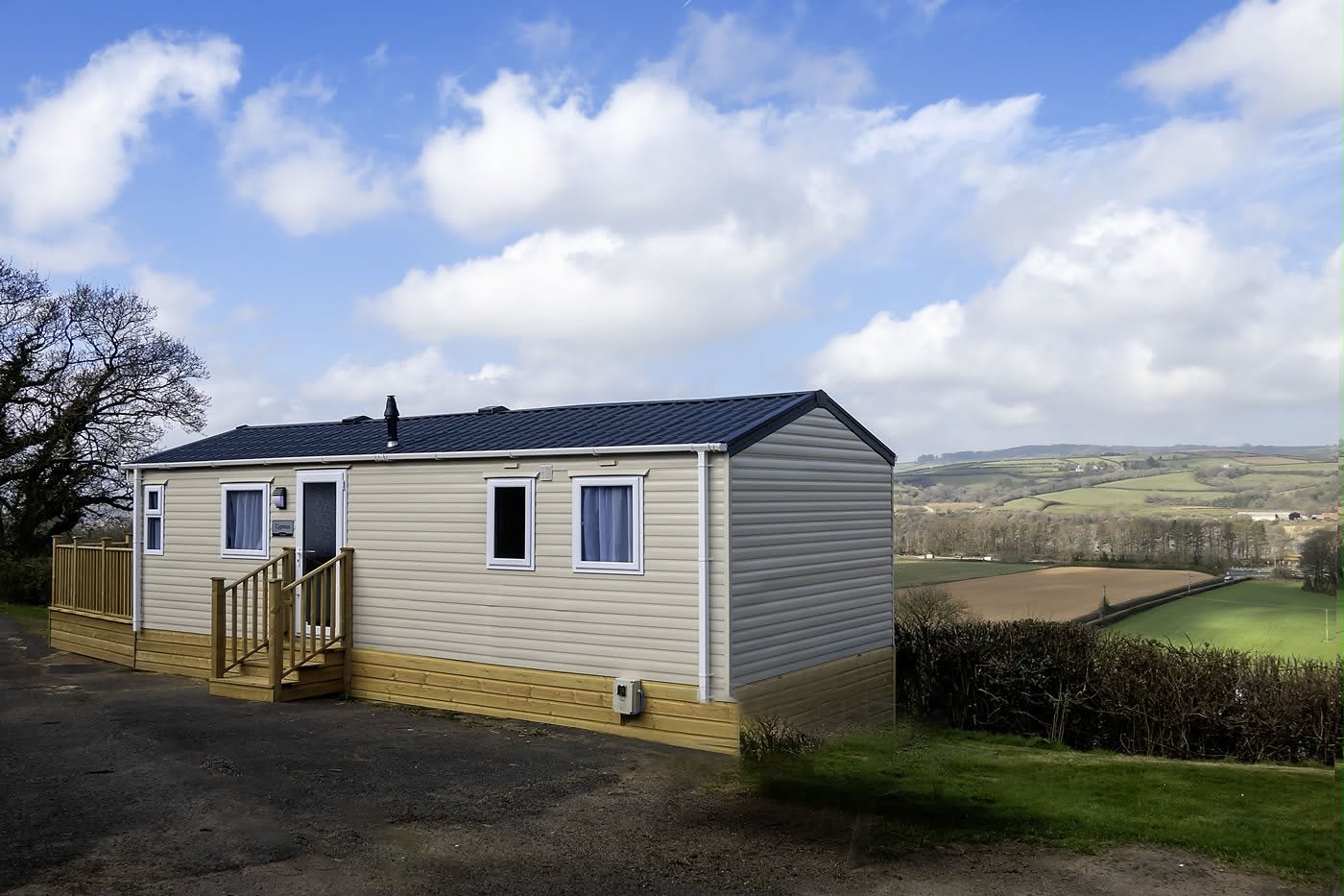 2 bedrooms static caravans in devon at parkers farm